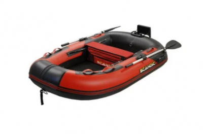 Лодка гребная надувная ПВХ Scandic Fishlight i-260